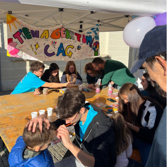 Teenagers Time la nuvola nel sacco